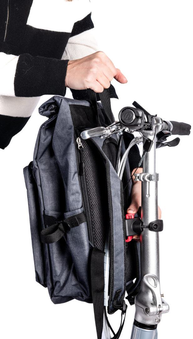 Sac à dos en denim Ahooga x Vincita