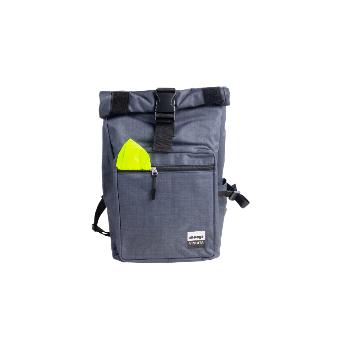 Sac à dos en denim Ahooga x Vincita